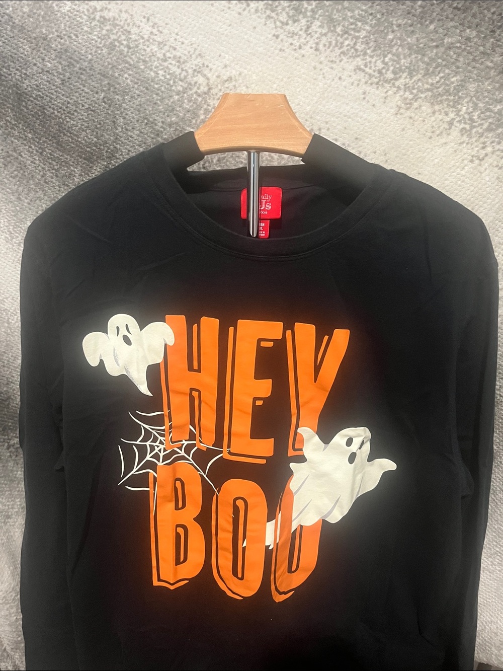 “Hey Boo” Pajama Shirt